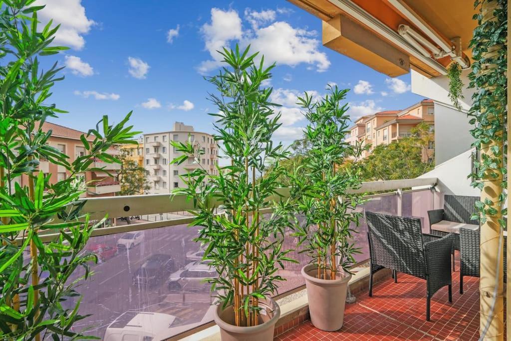 Charmant Appartement Vue Mer 7Eme - Plage 200M Marsilya Dış mekan fotoğraf